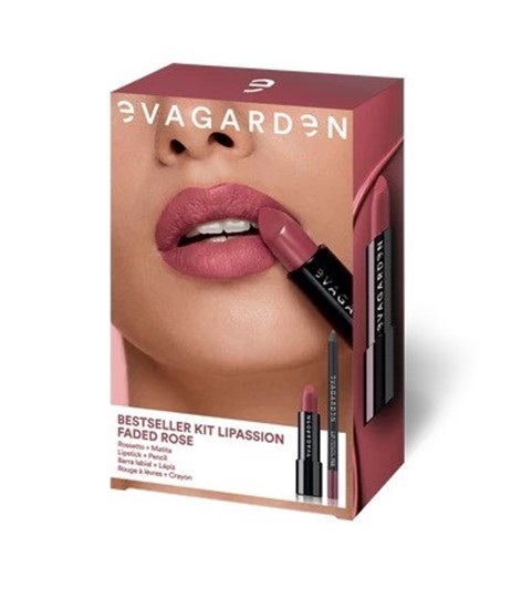 Picture of EVAGARDEN KIT LIPASSION LIPSTICK 617+ LIPENCIL 768